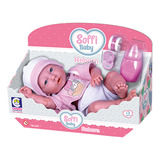 Boneca Reborn Baby Soffi Com Acessórios Lançamento