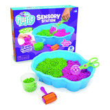  Foam Pluffle Sensory Station, Cubo Sensorial Con Herra...