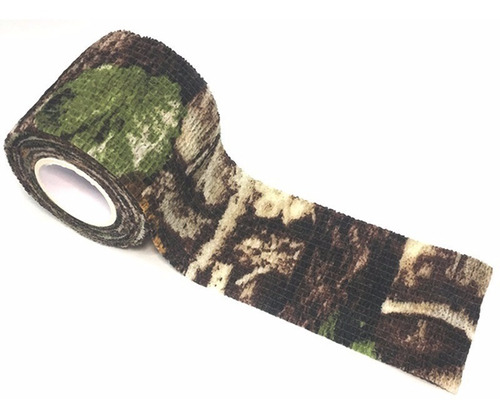 Fita Auto Adesiva Tecido Camuflada Gamo Tape 4,5mx5cm 2 Cor