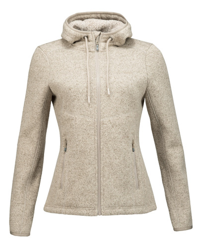 Chaqueta Mujer Lippi Sense Blend-pro Hoody Jacket Taupe I19