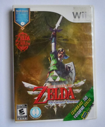 The Legend Of Zelda Skyward Sword Wii Nintendo Con Caja