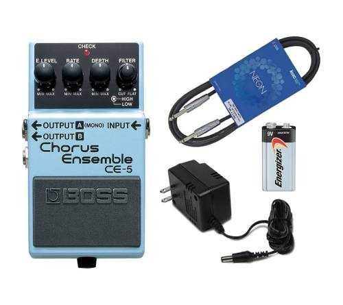 Pedal Para Guitarra Boss Ce5 Chorus Ensamble Con Fuente