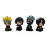  Naruto  Kit Con 4 Figuras Coleccionables.