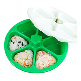 2x Onigiri Press Ball Rice Ball I Molde De Sushi 6 Furos Q