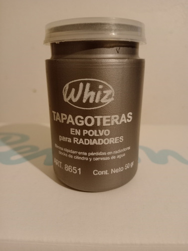 Tapa Goteras En Polvo Para Radiadores Whiz 50 Gr.