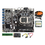 Placa Base Minera B75 Btc 12 Pcie A Usb Lga1155 Msata Ssd