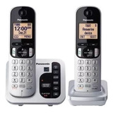 Panasonic Kx-tgc222s Dect 6.0 Teléfono Fijo De 2 Auriculares