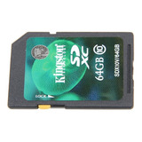 Memoria Sd Hc Kingston Clase 10 64gb Sdx10v/64gb