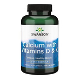 Tri Calcium Complex Con Vit D Y K 100cáp Swanson