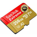 Tarjeta Memoria Sandisk Extreme Micro Sd New 256gb 190 Mb/s
