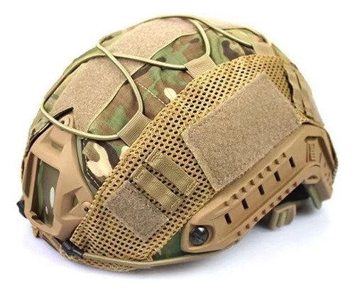 Capa De Capacete Camuflada Para Fast, Removível