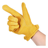 Guantes De Trabajo De Piel De Vacuno Para Hombre