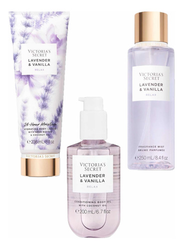 Set Lavender & Vanilla Victorias Secret