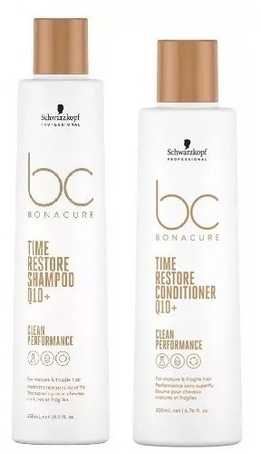 Shampoo Y Acondicionador Restaurador Q10+ Time Schwarzkopf 