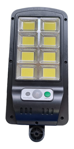 Foco Solar Led Exterior Con Sensor Movimiento Control