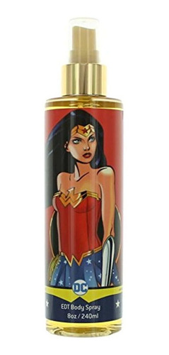 Wonder Woman Edt Spray Corporal 8 oz Para Niñas