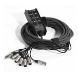 Medusa Proel Ebn8lu10 De 10m 8 Canales Xlr Hembra Manguera