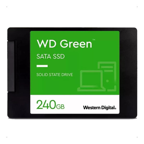 Hd Ssd 240gb Sata 3.0 Western Digital Green Wd 550 Mb/s