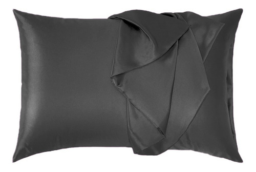 2 Fronhas Cetim De Ceda Travesseiro Anti Frizz 50x70cm Luxo