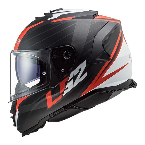 Casco Moto Integral Ls2 800 Storm Nerve Doble Visor Um