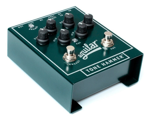 Pedal De Bajo Aguilar Tone Hammer Con Preamp Y Caja Directa