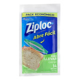 Ziploc Bolsa Para Llevar Chica 14 Unidades X 3 Paquetes