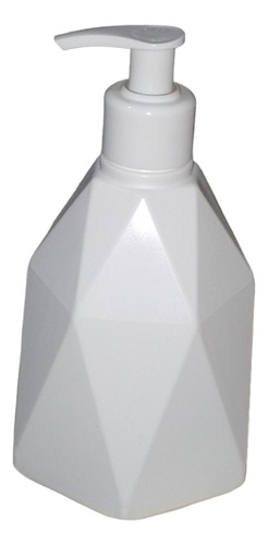 Porta Sabonete Liquido De Plástico 500ml Cor Branco