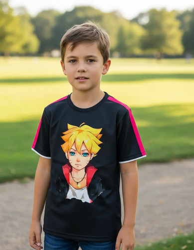 Playera Camiseta Anime Naruto Niño Dryfit Manga Corta | Envío gratis
