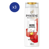 Pack Shampoo Pantene Pro V Essentials Rizos Definidos 400ml