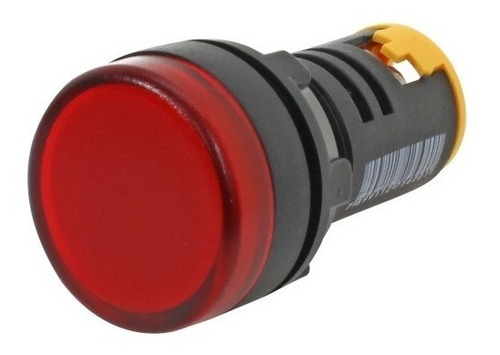 Sinaleiro Led Iluminado 22mm 12v Vermelho L20 Metaltex (i)