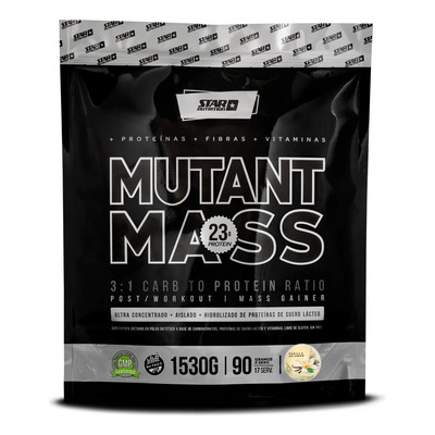 Suplemento en Polvo Star Nutrition Mutant Mass 1530g Sabor Vainilla | Envío gratis