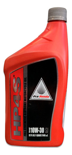 Aceite Original Honda Hp4s 10w30 Sintetico Performance Bikes