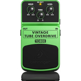 Pedal Behringer To800 Vintage Tube Overdrive