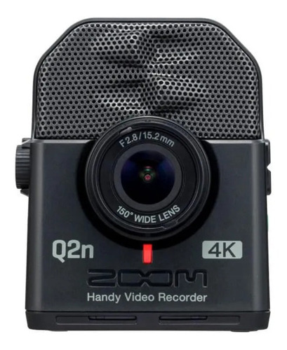 Grabador De Audio Y Vídeo 4k Q2n-4k Handy Video Recorder Bk Cor Preto