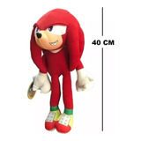 Peluche Nudillos Knuckles 40 Cm Sonic New Toys -