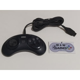 Controle 6 Botões Tectoy Original Para Mega Drive