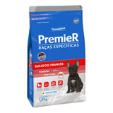 Raçao Premier Raças Especificas Bulldog  P/ Caes Filhote 1kg