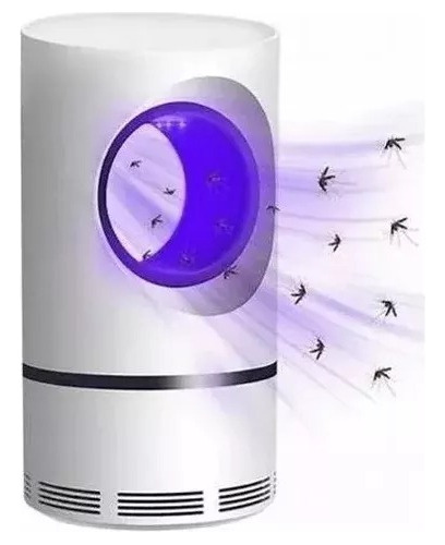 1 Lámpara Mata Mosquitos Eléctrica + Parches Repelentes