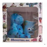 Box Peluche Monsters Inc Sulley + Taza + Caja Kawaii Cute