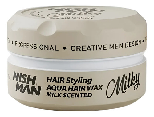 Cera Para Cabello, Nishman 150ml, Firmeza Fijación Y Aroma