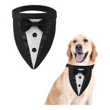 Esmoquin Para Perro Con Pajarita Ajustable Formal Disfraz Cu