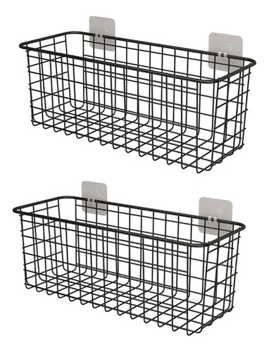 Cestas De Cocina Colgantes De Hierro Para Uso Doméstico, 2 U