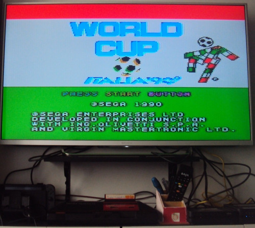 Super Futebol Ii Original Tec Toy Para Master System