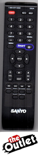 Control Remoto Gxja Smartv Sanyo