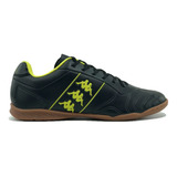 Botin Kappa Futbol Hombre Player Ic Negro-amarillo Cli