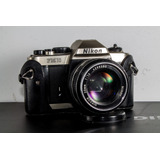 Camara Analogica Nikon Fm10 + Lente 50mm 1.4 Nikkor Ai-s