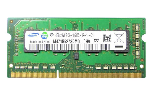 Memoria Ram Samsung 4gb Ddr3 2rx8 10600s M471b5273dm0-ch9
