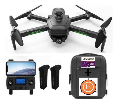 Drone Zll Sg908 Max 3km 3eixos 26min (sensor) +case Nf