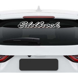 Adesivo Vidro Traseiro Edelbrock Carro Rebaixado Dub Som