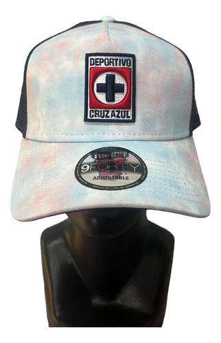 Gorra Original New Era De La Maquina Celeste Del Cruz Azul 